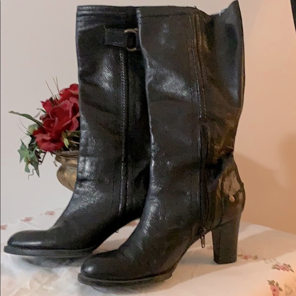 Nine West Shoes - Nine West Leather tall boots